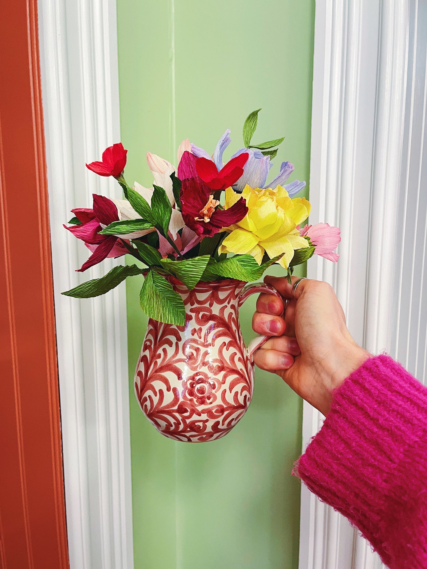 Bientôt Pomegranate Jug Pink 16cm