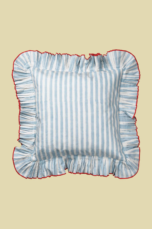 Devon Cushion Cover Blue 40x40cm