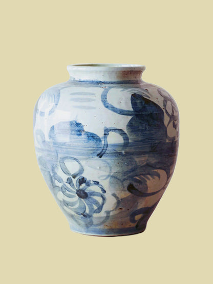 Chinese Vase Blue 30cm
