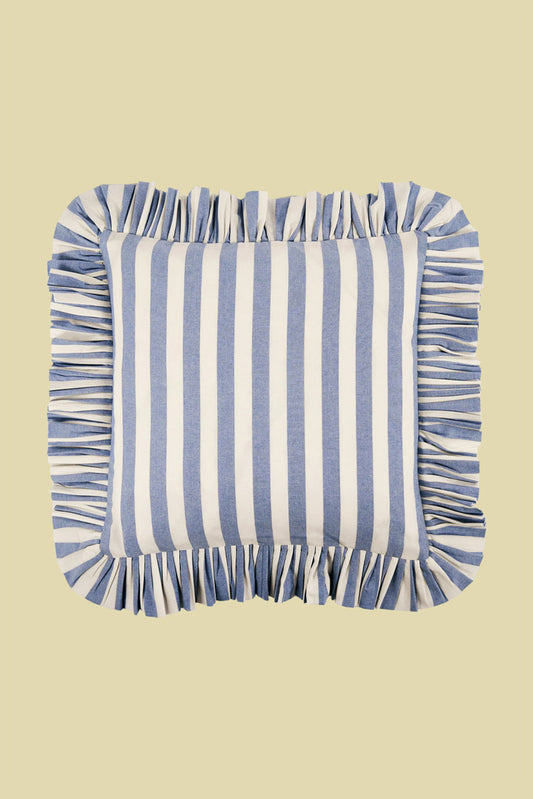 Breton Cushion Cover Blue 40x40cm