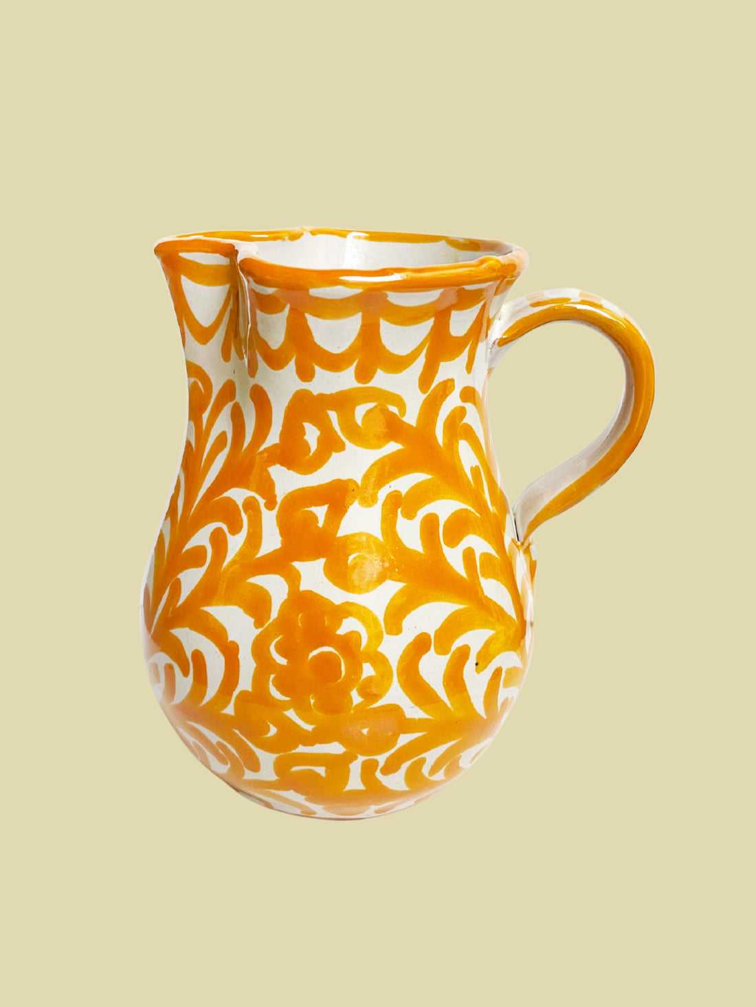 Bientôt Pomegranate Jug Yellow 16cm
