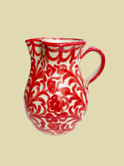 Bientôt Pomegranate Jug Red 16cm