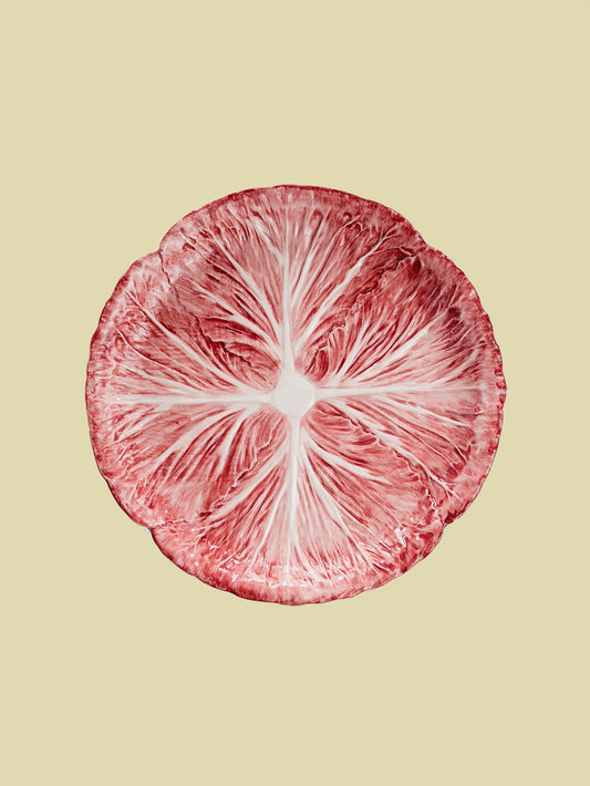 Bientôt Radicchio Plate Pink 23cm