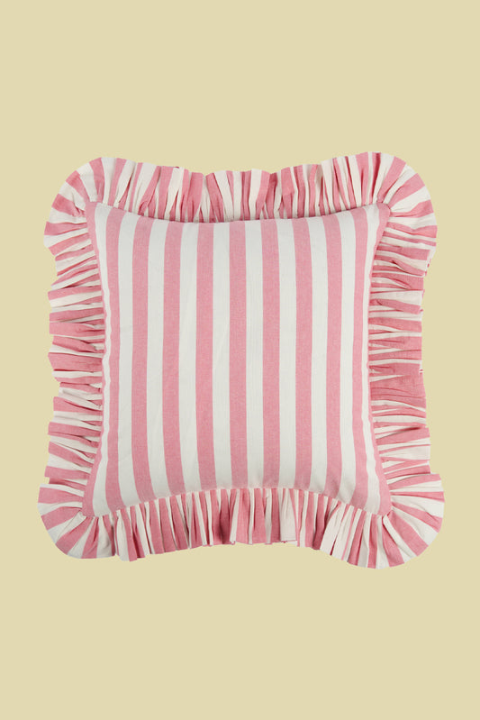 Breton Cushion Cover Pink 40x40cm