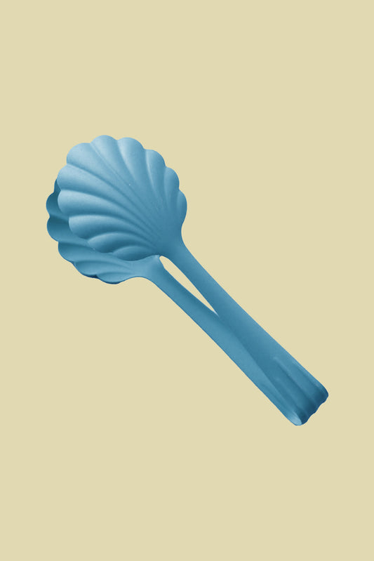 Scallop Salad Tongs Blue