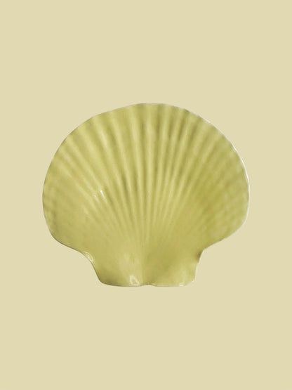Bientôt Ceramic Shell Yellow 15cm