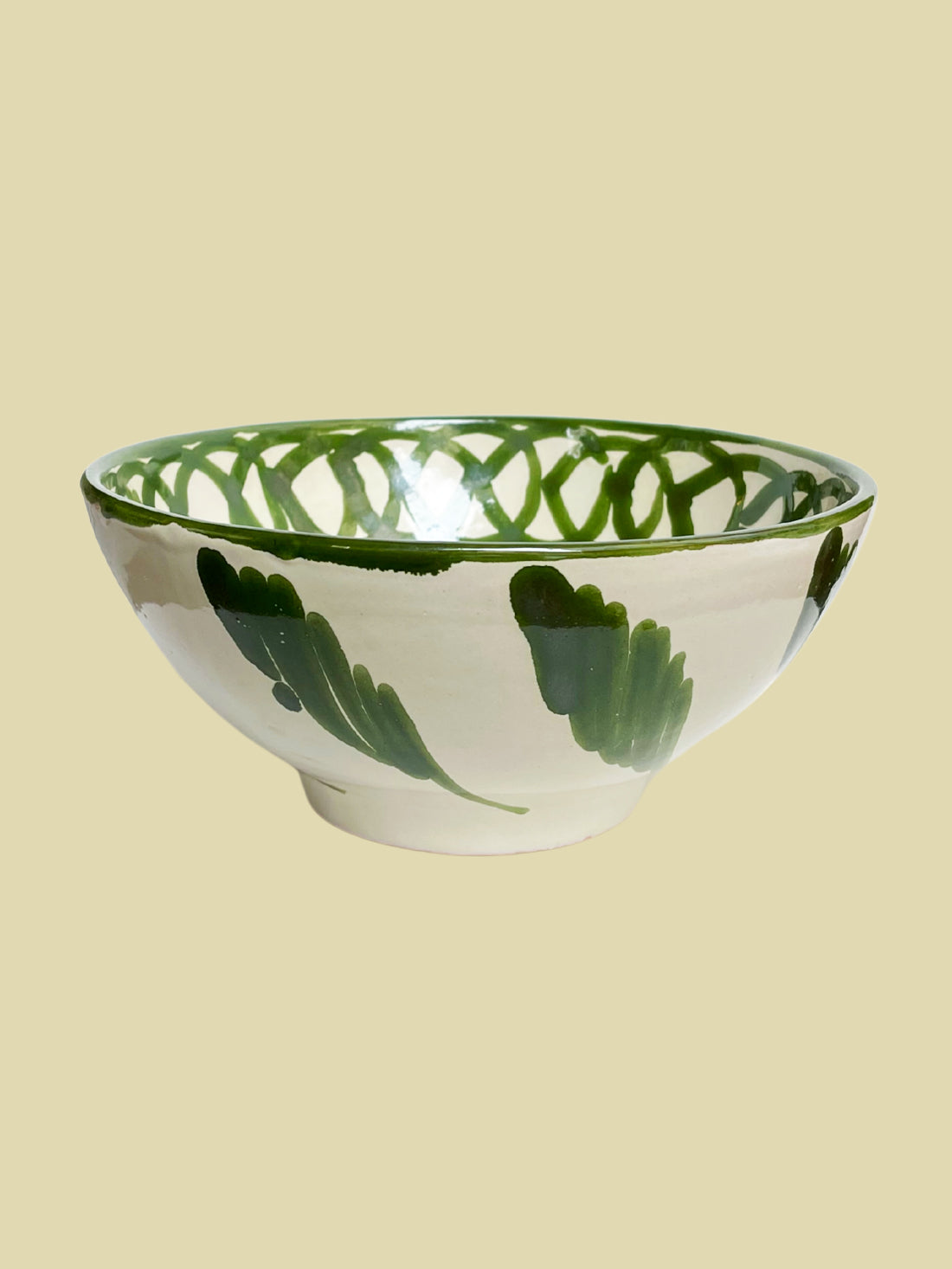 Bientôt Pomegranate Bowl Green 21cm