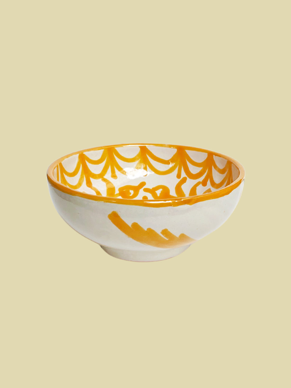 Bientôt Pomegranate Bowl Yellow 14cm
