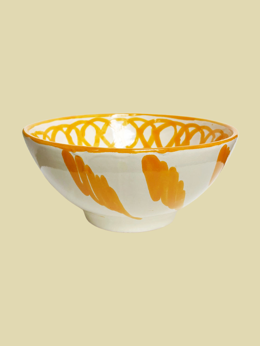 Bientôt Pomegranate Bowl Yellow 21cm