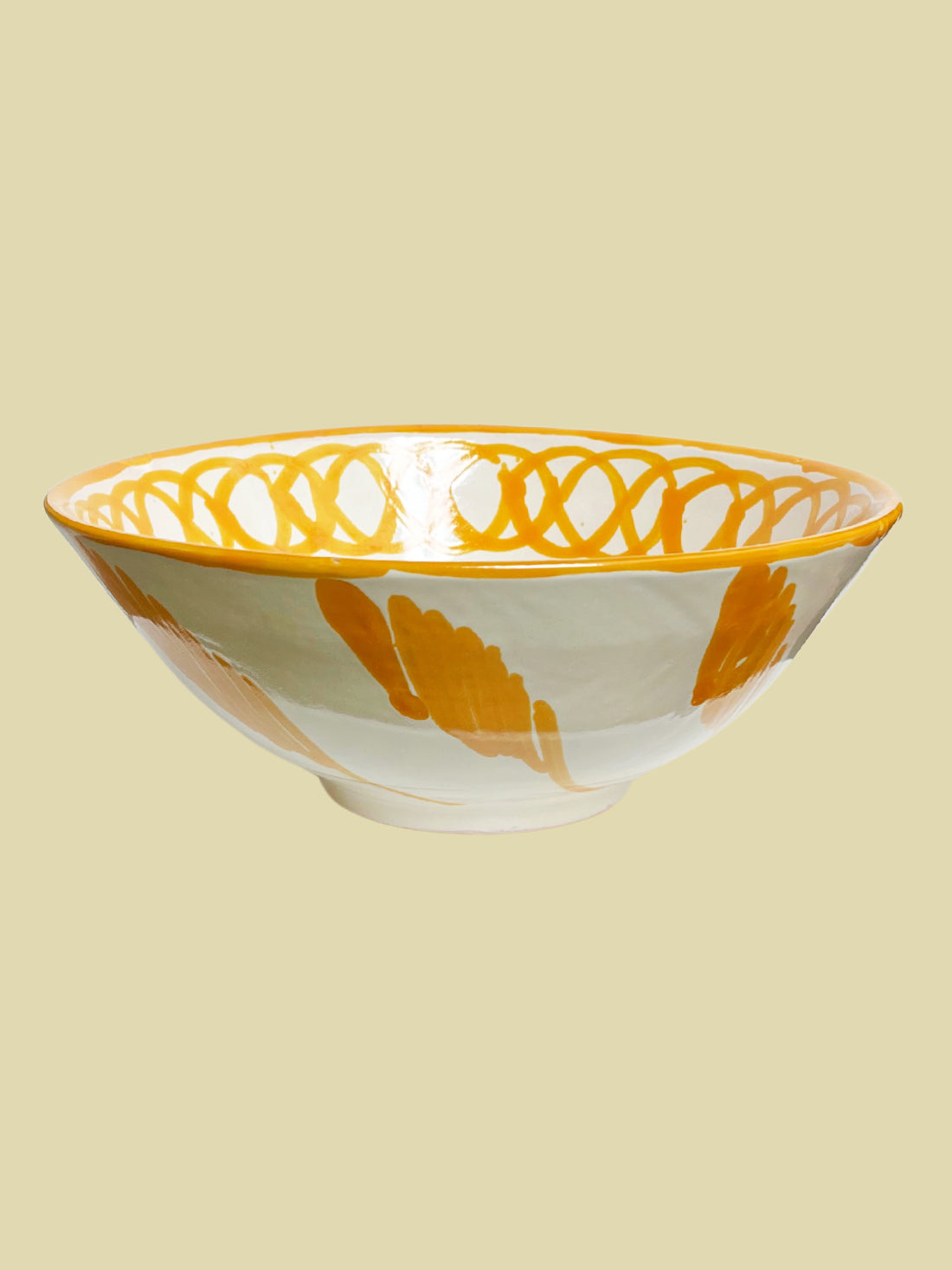 Bientôt Pomegranate Bowl Yellow 29cm