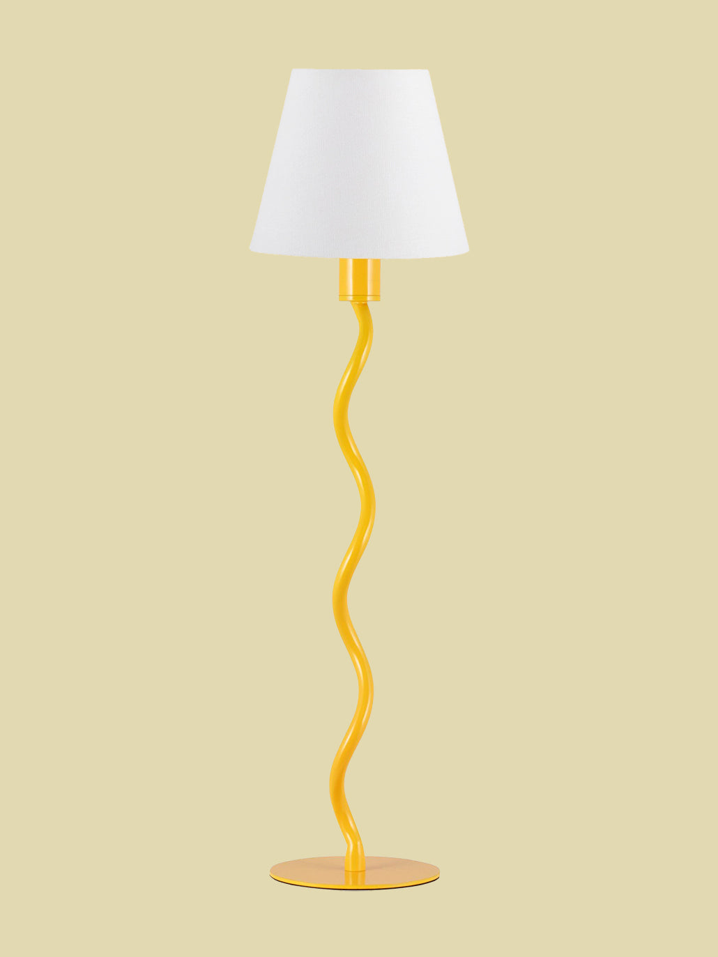 Bientôt Scallop Lamp Base Yellow